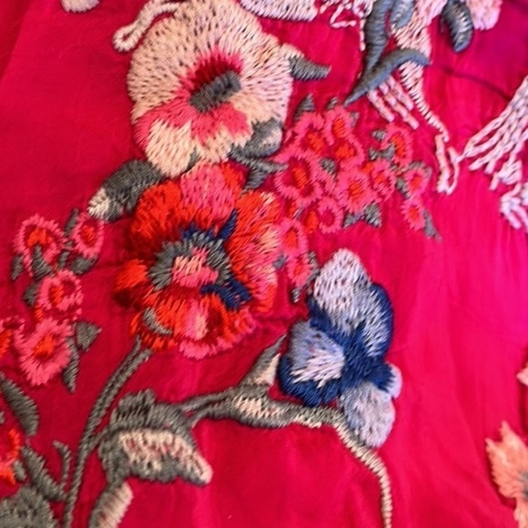 Johnny Was heavily embroidered Elias Blouse NWT - Picture 10 of 14